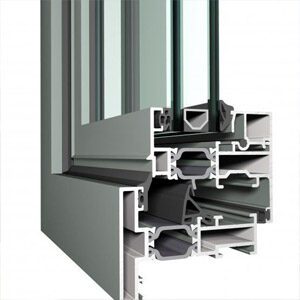Aluminium Door & Window Section, Profiles