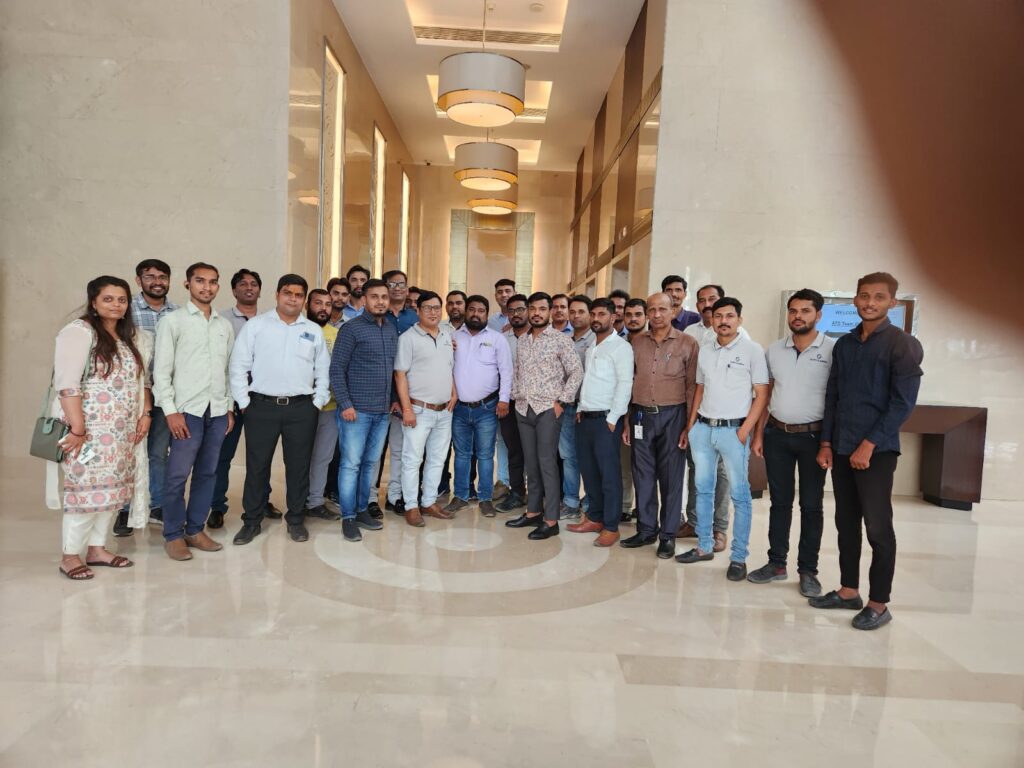 Team lunch for FY 22-23 SUCCESS YEAR AT COURTYARD MARRIOT CHAKAN